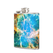 Flasques Crabe Nebula Supernova Resnant Hubble Photo de l'e (Gauche)