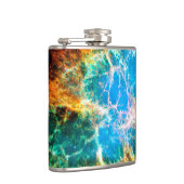 Flasques Crabe Nebula Supernova Resnant Hubble Photo de l'e (Droite)