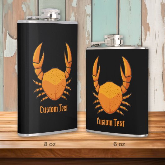 Flasques Crabe orange