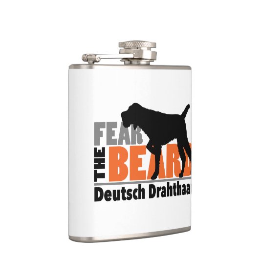 Flasques Craindre la barbe - Deutsch Drahthaar (Droite)