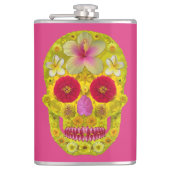 Flasques Crâne à fleurs 8 (Devant)