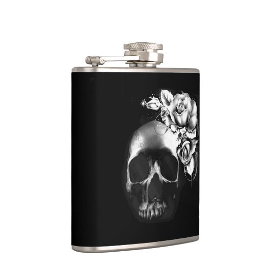 Flasques Crâne aux roses (Droite)