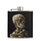 Flasques Crâne avec brûler la cigarette Vincent van Gogh Ar (Devant)