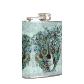 Flasques Crâne constant et bleu-clair de papillon (Droite)