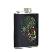 Flasques Crâne de Araignée et Roses de Style Gothique Luxue (Droite)