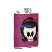 Flasques Crâne de fille de rockabilly (Droite)