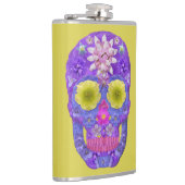 Flasques Crâne de fleurs 5 (Droite)