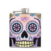 Flasques Crâne de sucre violet (Devant)