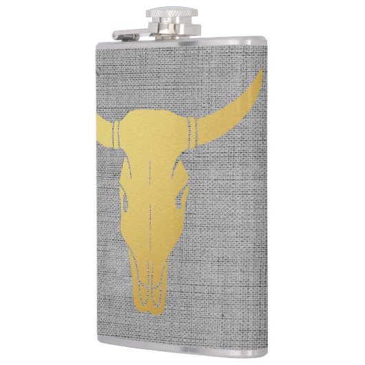 Flasques Crâne de vache dorée (Gauche)