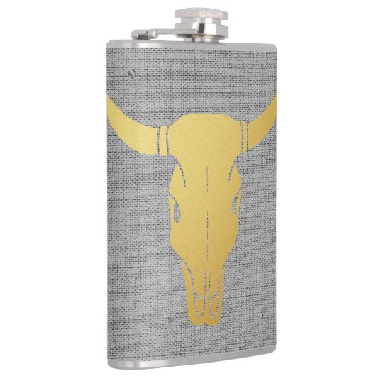 Flasques Crâne de vache dorée (Droite)