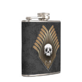 Flasques Crâne et bâtons (Hockey) (Droite)