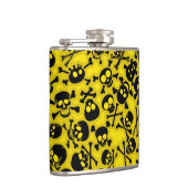 Flasques Crâne et motif d'os croisés (Droite)