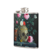 Flasques Crâne et Rose (Gauche)