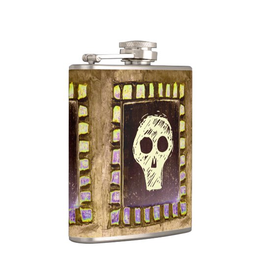 Flasques Crâne haché (Droite)