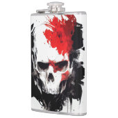 Flasques Crâne Sauvage Nature Esprit libre Art Peinture de (Gauche)