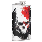 Flasques Crâne Sauvage Nature Esprit libre Art Peinture de (Droite)