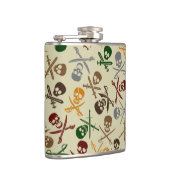 Flasques Crânes de pirate avec les épées croisées (Droite)