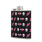 Flasques Crânes et coeurs (Gauche)