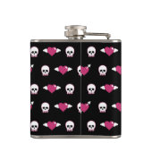 Flasques Crânes et coeurs (Dos)