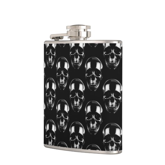 Flasques Crânes noirs tombés (Gauche)