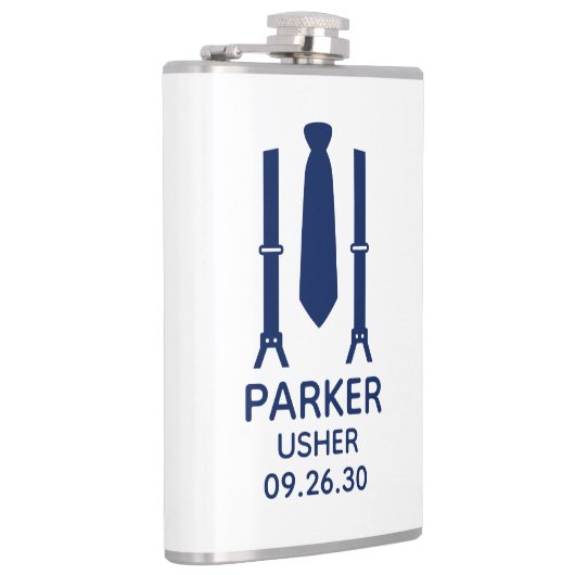 Flasques Cravate bleue Usher (Droite)