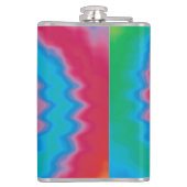 Flasques Cravate teint super rétro tourbillon motif cool (Dos)