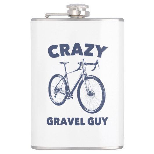 Flasques Crazy Gravel Guy Cycling (Devant)