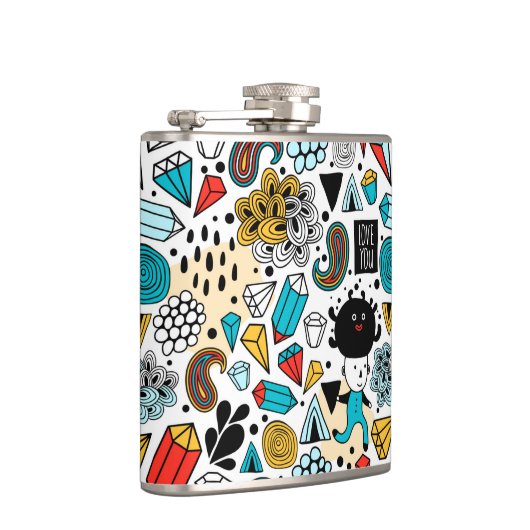 Flasques Crazy head (Droite)