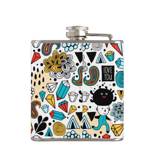 Flasques Crazy head (Dos)