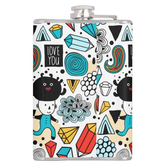 Flasques Crazy head (Dos)