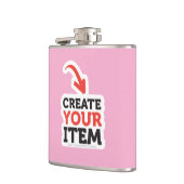 Flasques CREATE-YOUR-OWN do-it-yourself conçoivent le (Gauche)