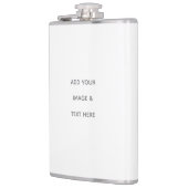 Flasques Create Your Own white  (Gauche)