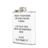 FLASQUES CRÉEZ VOTRE PROPRE FAVEUR DE MARIAGE (Gauche)