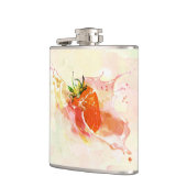 Flasques Crème de fraise Splash ! Aquarelle (Gauche)
