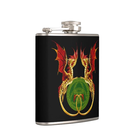 Flasques Crescent Céleste Lune Et Dragons (Droite)