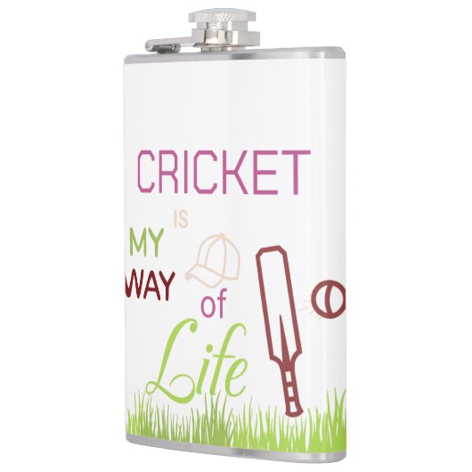 Flasques Cricket in my life (Gauche)