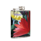 Flasques Crimson rouge Gerbera Daisy gros plan fleur (Droite)