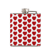 Flasques Crochet artisanal Fer coeur Artisanat (Dos)