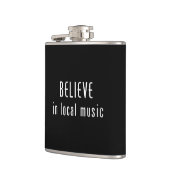 Flasques Croire En La Musique Locale (Gauche)