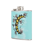 Flasques Croissant de lune enveloppé dans le style de (Gauche)