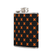 Flasques Croix orange sur le noir (Gauche)