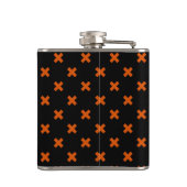 Flasques Croix orange sur le noir (Dos)