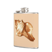 Flasques Croquis en coquille de cône - brun, blanc et bronz (Gauche)