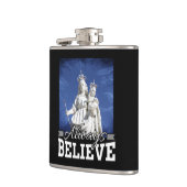 Flasques Croyez toujours Mary Baby Jesus Citation de Noël (Gauche)