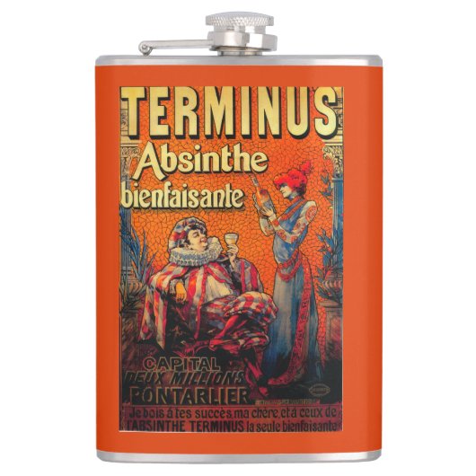 Flasques Cru PosterEurope d'absinthe de terminus (Devant)