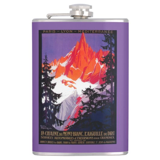 Flasques Cru PosterEurope de Chaine De Mont Blanc de La (Devant)