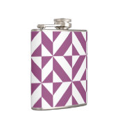 Flasques Cube Déco géométrique violet chaud (Droite)