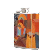 Flasques Cubisme Abstrait coloré Klee Temple Gardens (Gauche)