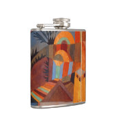 Flasques Cubisme Abstrait coloré Klee Temple Gardens (Droite)