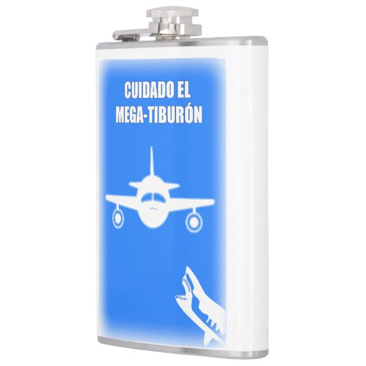 Flasques Cuidado El Tiburon (Gauche)